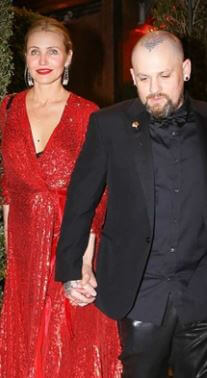 Michael Diaz sister Cameron Diaz with her husband Benji Madden.